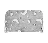 GALPADA Percha Plegable para Ventana para Gatos con Material Cómodo de Felpa y Diseño de Estrellas Luminosas, sin Cables, Adecuado para Descanso en Interior