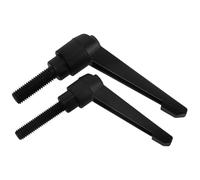 GALPADA Piezas de Manillar Ajustables Metálicas M10*32 y M8*35 para Bicicleta de Ciclismo Indoor, Juego de 2 Tornillos Pomo para Posicionamiento y Ajuste Manual en Interiores