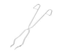 GALPADA Pinza de Crisol de Acero Inoxidable Antioxidante de 350 Mm, Abrazadera Profesional para Laboratorio y Aula, Herramienta Resistente para Sujeción Segura en Experimentos Científicos