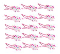 GALPADA Pinzas Cabello de Unicornio para Niños 15 Unidades Tamaño Pequeño Clip Decorativo Encantador Accesorios para Niñas Uso Diario Fiesta