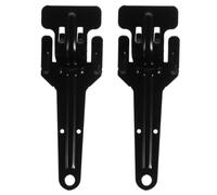 GALPADA Pinzas para Bandejas de Horno y Platos Calientes de Metal Plating Negro Uso Fácil y Extracción Sencilla para Cocinar y Usar Tostadoras