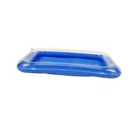 GALPADA Piscina para Bebés Piscina De Muñecas Mesa Flotante para Piscina Accesorios De Casa De Muñecas Bandeja De Arena Inflable para Bandeja Inflable Azul De Polivinilo