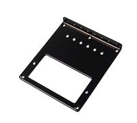 GALPADA Placa de Puente de Guitarra de Acero Placa de Puente para Pastillas de Guitarra Eléctrica para Reemplazo y Mejora del Sonido