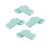 GALPADA Placa de Pulido de Doble Cara para Manicura, 8 Piezas Diseño Único y Superficie de Lijado, Herramienta Esencial para Procedimientos de Uñas en Mujeres