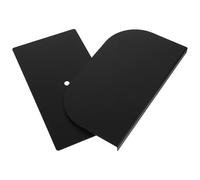 GALPADA Placa de Refuerzo para Monitor de Acero Negro, Soporte Estable | Máxima Estabilidad y Reparto Uniforme del Peso, Soporte Resistente para Pantallas, Uso en Escritorio