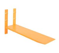 GALPADA Plano Inclinado Educativo con Doble Soporte, Plástico Transparente 29001, Herramienta Física de Placas Inclinadas para Experimentos Escolares de Ciencias y Matemáticas, Kit