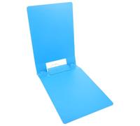 GALPADA Portapapeles A4 Plástico Azul con Gancho Colgante y Tapa Abatible para Gestión de Documentos Médicos y Órdenes de Infusión en Oficinas y Escuelas de Enfermería