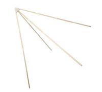 GALPADA Postes de Madera Redondos Naturales para Carpas Infantiles Soporte Triangular Reforzado Piezas del Marco de Tienda de Juegos Accesorios de Repuesto para Estructura de Tienda de