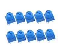 GALPADA Potenciómetros De Ajuste De 3 Pines, Resistencia Ajustable Con Perilla Compacta, 10 Unidades Para Placa De Pruebas, Resistencia Variable Para Electrónica