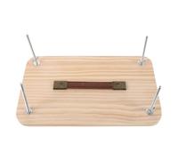 GALPADA Prensa de Libros de Madera 32,9×19,9 Cm Herramienta de Encuadernación Manual Prensa de Tornillo para Proyectos de Scrapbooking y Restauración en Hogar y Oficina