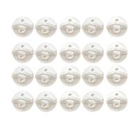 GALPADA Protector de Enchufes Eléctricos para Niños Tapa de Seguridad Práctica de Abs Color Blanco, Pack de 30 Unidades para Protección Hogar