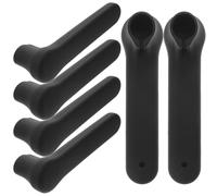 GALPADA Protector de Manijas de Puerta de Silicona, 6 Fundas, Fácil Instalación para Evitar Accidentes en Interiores