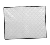 GALPADA Protector De Refrigerador para Exteriores Funda Portátil Universal Aislante para Refrigerador para Bebidas Mininevera Color Plateado