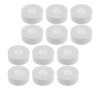 GALPADA Protectores de Cuello Autoadhesivos 2,5 Cm X 5 M, 12 Rollos de Parches Absorbentes Recortables para Camisas, Puños y Alas de Sombrero, Almohadillas Invisibles Sudor para Uso