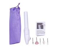 GALPADA Pulidor de Uñas Eléctrico Portátil Usb, Máquina de Manicura Mini Recargable, Herramienta de Lima Eléctrica para Pedicura y Cuidado de Manos, Suministros de Manicura Compactos