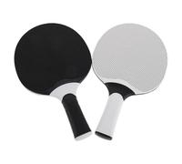 GALPADA Raquetas de Tenis de Mesa 2 Piezas Goma Adherente Pala Ligera y Ergonómica para Interior y Exterior Control Óptimo y Velocidad para Entrenamiento y Juego Recreativo