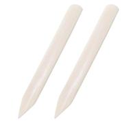 GALPADA Raspador de Hueso de Buey para Eliminar Manchas Ropa Herramienta de Limpieza Seco 2 Piezas Mango Grueso Ergonómico Quitapelusas para Lavandería Profesional