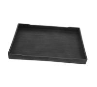 GALPADA Recipiente Profundo para Comida y Agua de Reptiles y Tortugas, Diseño de Madera Simulada, Apto para Terrarios y Baños, Tamaño Pequeño