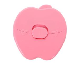 GALPADA Recortadora De Pelo Manual Para Ñiño y Peine Recortador De Flequillo Rosa, Tamaño Mini, Herramienta Segura Para Cortar Cabello Fino Casa y Uso Infantil