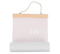 GALPADA Regla Infancia de de y para para Habitaciones Infantiles Jardines Presa Altura de Tela Rosa Fácil Instalación Almacenamiento Enrollable Niños Adecuado