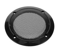 GALPADA Rejilla Del Altavoz De Coche Negra Malla Metálica Cubierta Protectora Tapa Antipolvo Para Sistemas De Audio Uso Interior Exterior