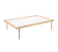 GALPADA Rejilla para Secar Espaguetis y Verduras de Madera Beige, Resistente y Fácil de Usar, Adecuado para Uso Interior y Exterior en Cocina o Restaurante