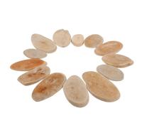 GALPADA Relleno para Jarrones de Madera Flotante Natural Beige, Decoración Versátil para Bodas y Hogares con Estilo y Forma Natural