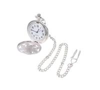 GALPADA Reloj de Bolsillo Vintage de Aleación Plata Girasol, Cuarzo | Diseño Calado Retro y Creativo, Tamaño Mini Portátil, Color Plata, Precisión Color Aleatorio