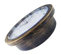 GALPADA Reloj de Pared Vintage con Caja de Almacenamiento Silencioso y Diseño Creativo para Sala de Estar, Material PVC y Vidrio Orgánico, Decoración Funcional Hogar