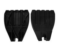 GALPADA Reposapiés para Silla de Ruedas 2 Piezas Superficie Antideslizante, Compatible Varias Marcas, Diseño Elevador Ajustable para Pacientes, Accesorio de Alta Resistencia para
