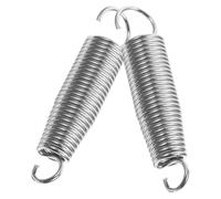 GALPADA Resortes de Pedal de Repuesto para Pedales de Bombo de Batería, Muelles Metálicos de Alta Resistencia, Fácil Instalación y Desmontaje, Paquete de 2 Piezas