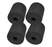 GALPADA Rodillo de Esponja Negro 3 Pulgadas para Máquina Manual de Pegamento, Repuesto 4 Unidades, Aplicador de Adhesivo para Proyectos de Embalaje y Manualidades