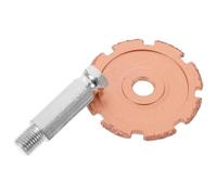 GALPADA Rueda de Amoladora Neumática de Baja Velocidad para Reparación de Neumáticos, Disco de Tungsteno 3mm X 50mm, Cabezal de Pulido de Grano Fino, Herramienta Profesional para Talleres