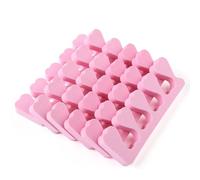 GALPADA Separadores de Dedos de Espuma para Manicura y Pedicura 20 Pares Color Aleatorio Espaciadores de Uñas para Manos y Pies Accesorio Cómodo para Cuidado y Color