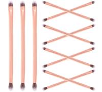 GALPADA Set de 24 de Maquillaje para Cabezas de Dos Formas Doble Punta Metal Dorado y Artificiales, Fácil de Llevar y Aplicación Uniforme para Mujeres