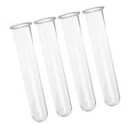 GALPADA Set de 4 Tubos de Florero Hidropónico Moderno de Transparentes para Propagación de y Esquejes para de y