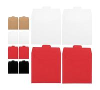 GALPADA Sobres para CD y DVD 20 Fundas de Papel Kraft Duradero Tamaño Estándar para Protección y Orden en Estanterías y Oficinas