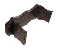 GALPADA Solid Wood Low Foot Stool Japanese Vintage Style Lightweight Small Step Stool For Entryway Tea Bedroom Office Portable Footrest Bench