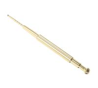 GALPADA Sonda Puntual de Acupresión Auricular con Resorte, Herramienta de Masaje para Oído y Cara, Bolígrafo de Terapia, Acero Amarillo Macizo, Uso en Auriculoterapia y Reflexología