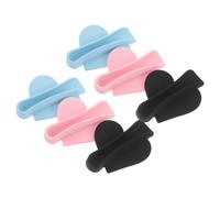 GALPADA Soporte Adhesivo de Silicona Forma de Corazón 6 Piezas para Teléfono Soporte Seguro y Práctico para Bálsamo Labial para Ver Películas y Uso Diario