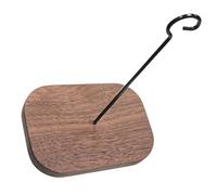 GALPADA Soporte Adhesivo para Colgar Campanillas de Viento y Macetas, Gancho de Madera y Hierro Resistente para Puerta y Pared, Gancho para Plantas de Interior y Exterior, Uso Hogar