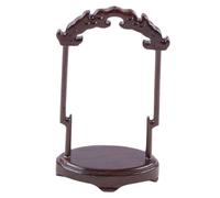 GALPADA Soporte de Madera para Collares y Pulseras Exhibidor de Joyería Doble Dragon Gate Pequeño Organizador para Colgantes y Pendientes Estante para Joyas Casa o Tienda