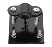 GALPADA Soporte para Cesta Delantera de Bicicleta Pequeño de Hierro, Kit Completo de Fijación para Bicicletas y Patinetes Eléctricos, Compatible para Adultos, Adecuado