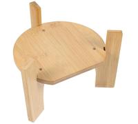 GALPADA Soporte para Dispensador de Agua de Madera Khaki, Práctico y Resistente Que Sostiene Peso, Adecuado para Jarras y Macetas Hogar