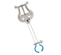 GALPADA Soporte Portátil para Partituras de Trompeta Soporte Multifuncional de Hierro Color Plata Compacto y Estable para Uso en Música de Marcha