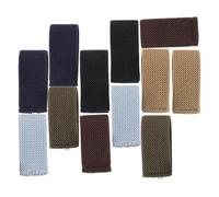 GALPADA Sujetadores Elásticos para Cinturones 12 Piezas, Bandas de Retención para Mochilas y Cinturones Anchos, Colores Variados (caqui, Negro, Café, Verde Militar, Azul Marino, Gris