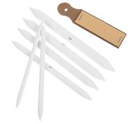 GALPADA Suministros de Dibujo para Estudiantes y Artistas Papel de Lija y Difuminadores de Papel Xuan Flexibles para Manualidades DIY en Set de 7 Piezas