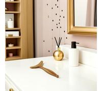 GALPADA Tabla Gua Sha de Madera de Sándalo con Diseño de Forma de Sirena Masajeador Facial y Corporal Herramienta de Raspado para Terapia y Cuidado de Meridianos Uso Spa y Hogar