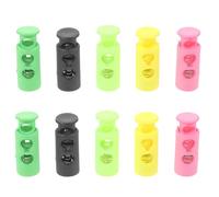 GALPADA Tapas de aguja de tejer protectores de puntas de aguja de plástico 10 piezas para ganchillo y proyectos de manualidades DIY con ajuste seguro