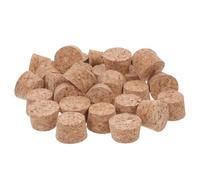GALPADA Tapones de Corcho Cónicos para Botella de Vino 30 Piezas 305X25X20 MM Tapón de Corcho Natural para Sellado de Botellas Boca de 26-285 MM Conservación y Bricolaje